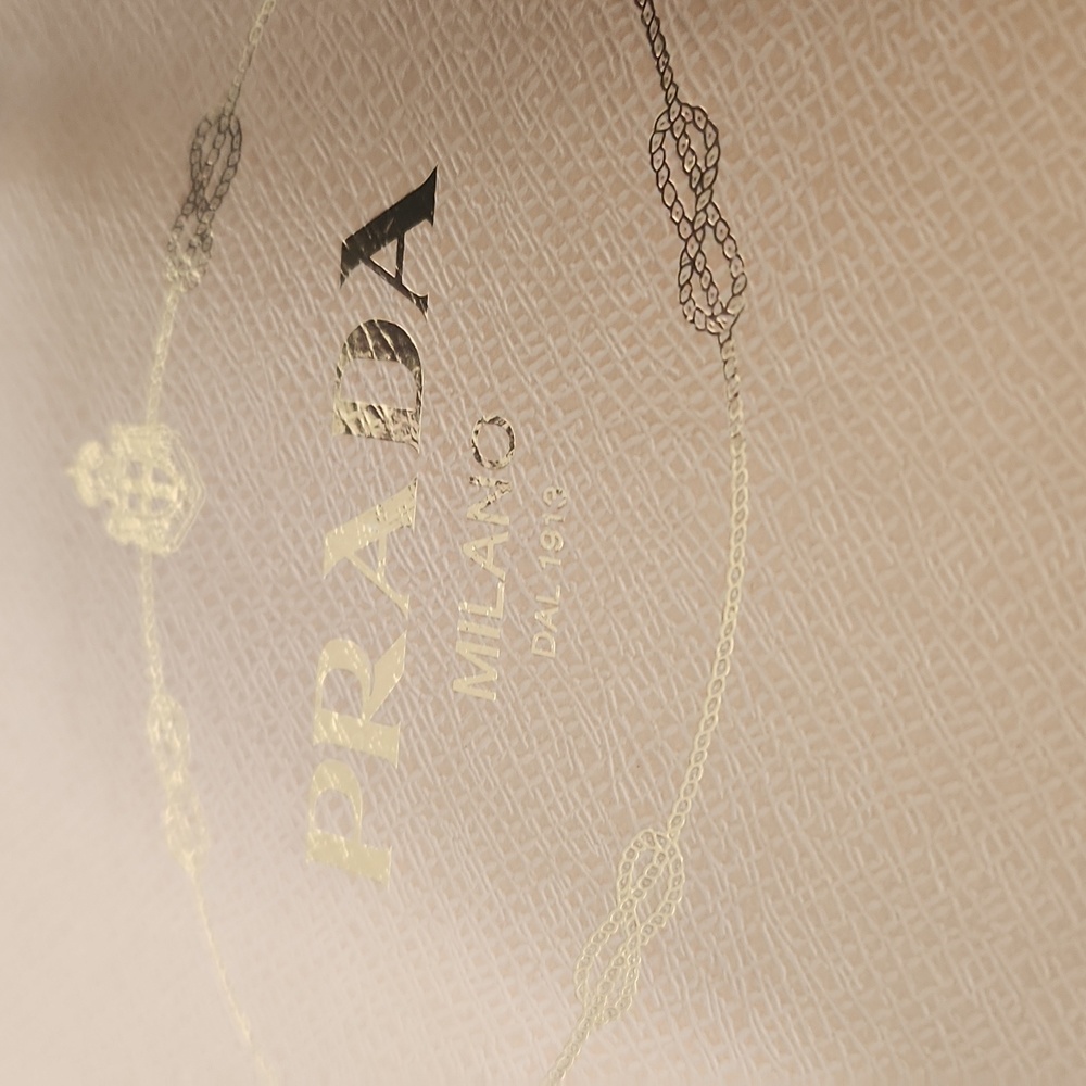 PRADA MILANO MADE IN ITALY SIZE 381/2 HEELS. All my shoes are authentic. - Picture 2 of 9
